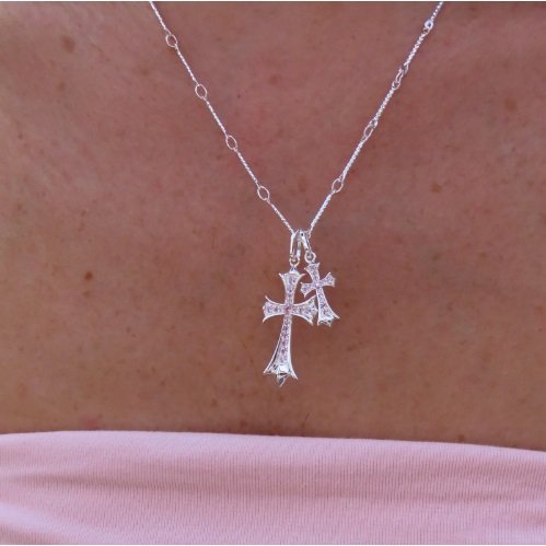 The Symbolism Behind Double Cross Necklaces: Meaning and Significance